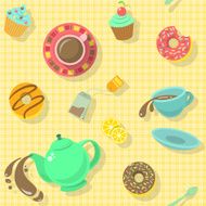 tea party pattern N13