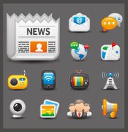 Social Media Icon Set N33