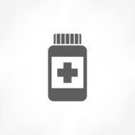 medicine bottle icon