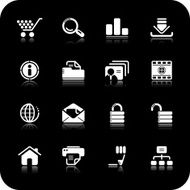 Website and internet icons N14