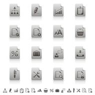 Business icons set N78
