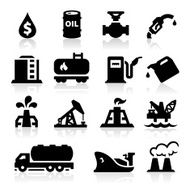 Oil icons