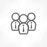 businessman team icon N2