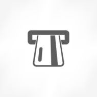 atm card slot icon