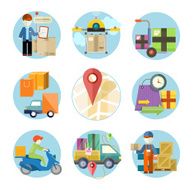 Concept of services in delivery goods
