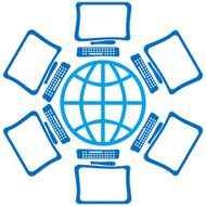 Globe With Screens