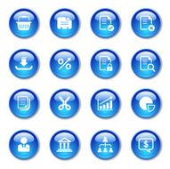 Business icons set N79