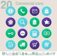 Commercial icons