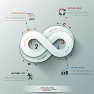 Modern infographic option banner N44