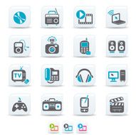 Multimedia icons N9