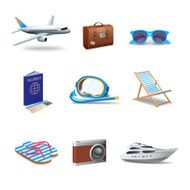 Travel Icons Set N17