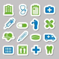 Hospital stickers N3