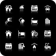 Real Estate Icons N44