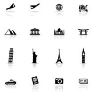 Icon Set Travel items