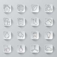 Ecology and Environment Icons