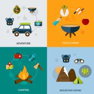 Camping Icons Set N4