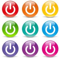 Vector start icons