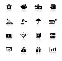 Black & White Icons Set N6