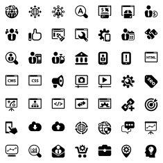 iconset seo black