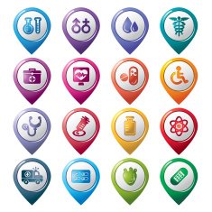 Medical Pointer Icons N3