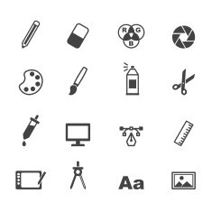 Graphic Design Icons N2