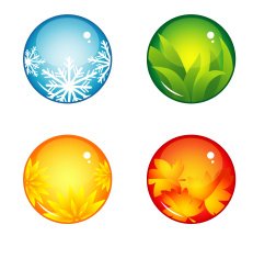 Interface buttons season