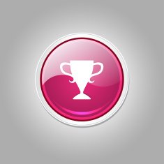 Cup Circular Vector Pink Web Icon Button