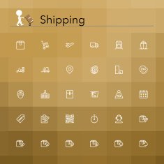 Shipping Line Icons