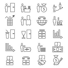 Business Icon Set N124