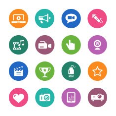 Circle Icons Series N34