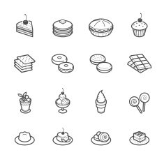 Dessert Icons N5