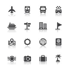 Travel and Vacation Icons N16