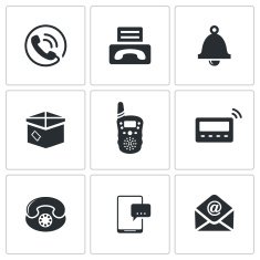 Communication icons set N11