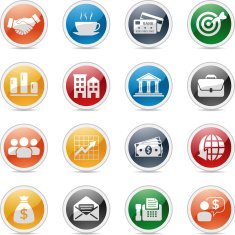 business and financial icon N2