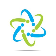 creative business team icon design
