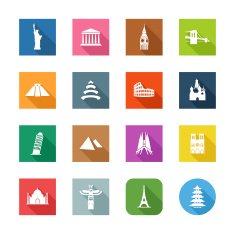 Flat Icons - Travel