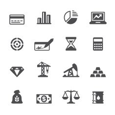 Soulico - Economics and Investment vector icons