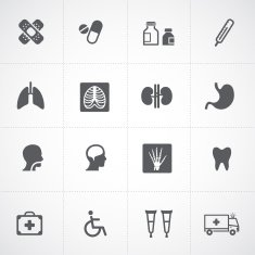 Health icons and Medical Icons
