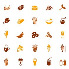 Fast Food Icons N47