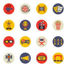 Movie Icons Set