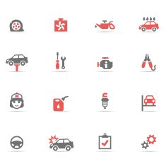 Icon Set Auto Service N2
