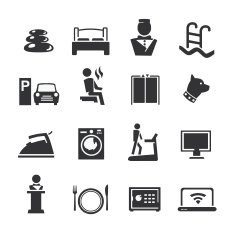 Hotel Icon Set v2