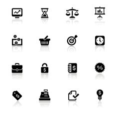 Black & White Icons Set N7