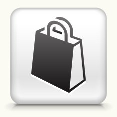 Square Button with Shopping Bag N2