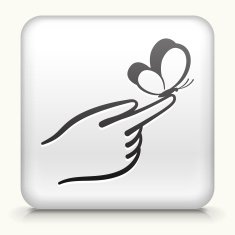 Square Button with Holding