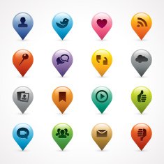 Social Media Icons N100