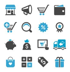 Shopping Icon Set N12