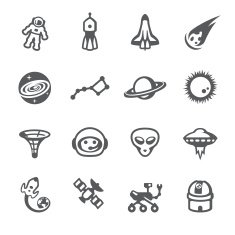 Mobico icons - Space