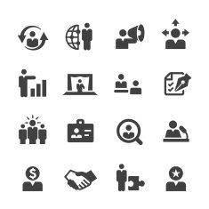 Human Resources Icons - Acme Series