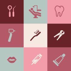 Dentist Icons Set
